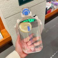 Botella Deportiva De Agua Para Hombres Y Mujeres 750ML Con Cinturón Para Correr Baloncesto Fitness Viajes Y Camping Al Aire Libre - details 5