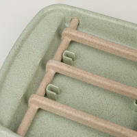 Soporte De Botella Para Bebé De Color Verde Multifuncional Portátil Con Estructura De Secado Removible Y Sistema De Drenaje - details 5
