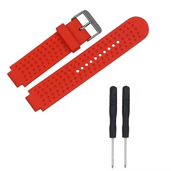 for  Forerunner 25 Adjustable Bracelet Silica Watch Band with Screwdriver - 1