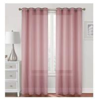 Cortina visillo doris 140x260cm.Decorar para el hogar, sala de estar y dormitorio, estilo americano, 100% poliester.1 panel. - details 6