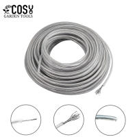 Línea De Cortacésped De Nylon 2.4mm/2.7mm/3mm/4mm 5m/10m/15m Para Maquinaria De Jardín Reemplazo De Cuerda De Acero - details 2