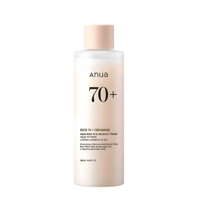 ANUA- RICE 70 GLOW MILKY TONER 250ml - 1