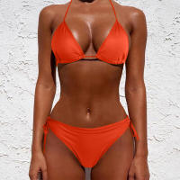 Nuevo Bañador De Verano Para Mujer Bikini Brasileño Sexy Conjunto De Push-Up Padded Bra Thong Dos Piezas Moda Playa Ropa De Baño - details 17