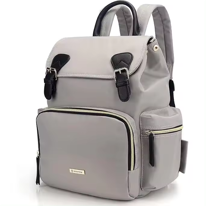 Mochipa Bolsa de pañales, multición elegant Viaje Bebe Bolsa mochila con Correa crossbody, Bolsa de pañales de maternidad - 1