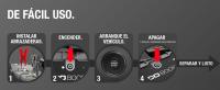 NOCO Boost GB70: Arrancador de Batería de Litio de 2000A UltraSafe – Antichispas y Protección contra Polaridad Inversa – Power Bank USB y Linterna LED – para Motores de Gasolina 8,0L y Diésel 6,0L - details 5