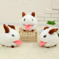 Muñeco De Peluche Kawaii 30cm De League of Legends Poro Blanco Juguete De Dibujos Animados Para Niños Regalo De Cumpleaños - details 2