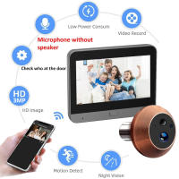 Contingente Timbre 2025: Pantalla Táctil 4,3 ''Full Color + Visión Nocturna | Katería 5000mAh 6 Meso, Detección PIR y Ángulo 140 ° | Compatible Alexa/Google Home/Echo Show | Alerta Push 0. 5S + Grabación Eventos | Incluye 2 SD + Protector FREE - details 1