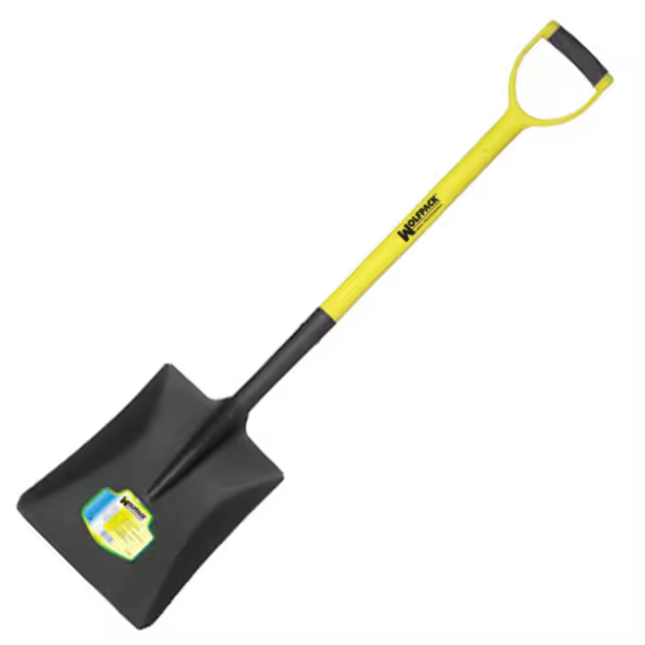 SANCO STORE - WOLFPACK LINEA PROFESIONAL Pala Mango Fibra Vidrio Cuadrada Mango Anilla Nº 3 - 1