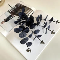 Flores Artificiales De Eucalipto Negro 34cm Para Decoración De Habitaciones Y Mesas Decoración De Navidad Y Año Nuevo - details 2