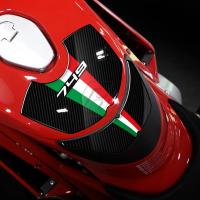 Pegatina De Protección Para Tanque De Gasolina De Motocicleta Ducati 749 2003-2006 Diseño 3D Resina Apariencia Carbono PVC - details 0
