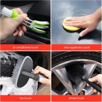 Kit de Limpieza de Lavado de Autos de 18 Piezas con Toallas de Esponja de Manopla de Lavado, Juego de Herramientas de Cuchillo de Aire, Juego de Aseo Interior y Exterior del Automóvil - details 4