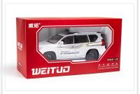 Modelo De Coche De Escala 1:18 TOYOTA Land Cruiser Prado SUV Todoterreno De Aleación De Latón Con Sonido Y Luz Juguete Para Niños Regalo De Colección - details 2