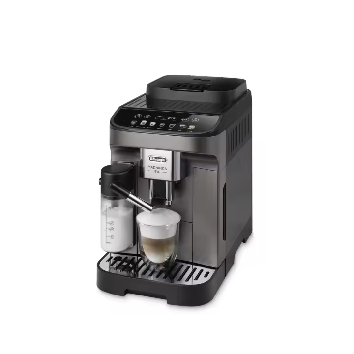 De'Longhi Cafetera Superautomática Magnifica Evo ECAM290.81.TB con Molinillo. LatteCrema Hot, 15 bar, 1,8 L, 1450 W - 1