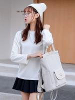 Mochila De Mujer Impermeable Estilo Coreano Con USB Para Laptop De 13-15.6 Pulgadas Mochila De Cuero Oxford De Moda Para Estudiantes - details 7