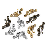 10pcs Cerraduras De Tobogán En Forma De Nota Musical De Zinc De Bronce Antiguo Para Colgantes Y Pulseras De Joyería DIY Metal - details 6