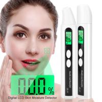 Detector De Humedad Para La Piel Analizador Digital LCD De Aceite Facial Rango 0~99.9% Herramienta De Monitorización Para Cuidado De La Piel - details 2