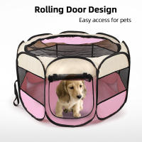 Casa De Mascota Para Perro Y Gato Tentación Al Aire Libre Plegable Portátil Transpirable Para Verano Adecuado Para Camping Accesorios Para Mascotas - details 1
