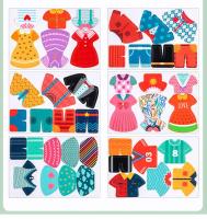 Juego Educativo De Montessori De Trajes Para Niños Puzzle De Despido De Madera Juego De Pensamiento Y Alineación Regalo Para Niños De 3-12 Años - details 5