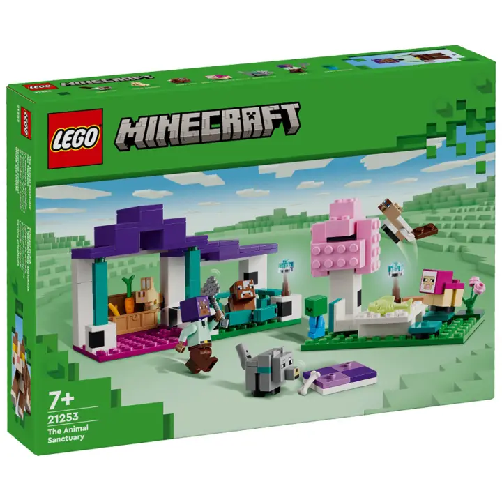 LEGO MINECRAFT - EL SANTUARIO DE ANIMALES, 21253, TIENDA CON LICENCIA OFICIAL - 1