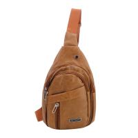 Nueva Bandolera De Cuero PU Para Hombre Bolsa De Pecho Para Viaje Cruzada Negra Estilo Casual Sling Bolsa De Hombro Mensajero - details 9