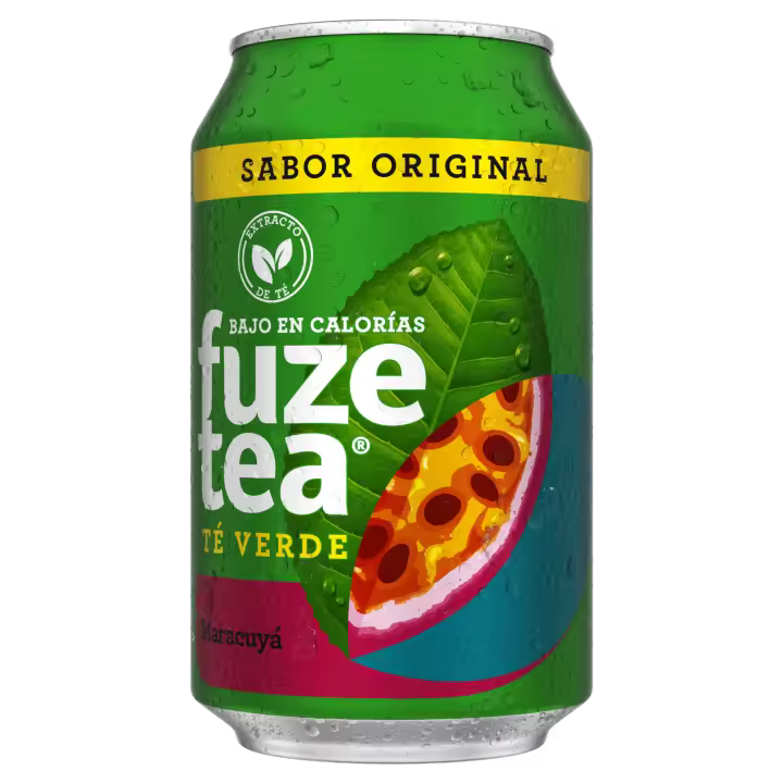 Caja 24 unidades Fuze Tea Té Verde Maracuyá 33cl - 1