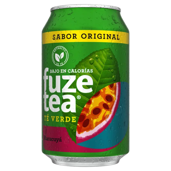 Caja 24 unidades Fuze Tea Té Verde Maracuyá 33cl - 1
