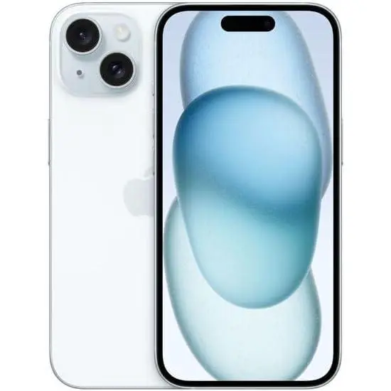 Apple iPhone 15 15,5 cm (6.1") SIM doble iOS 17 5G USB Tipo C 128 GB Azul - 1