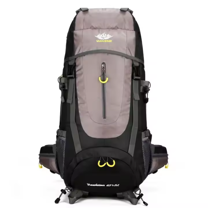 Prowalk Mochila Senderismo TEC-4, 65 Litros – Versátil y Resistente para tus Aventuras al Aire Libre Perfecta para acampadas, viajes, el Camino de Santiago y más. Diseñada para aventuras de montañismo y excursiones. Ligera, impermeable y fácil de ajustar. - 1