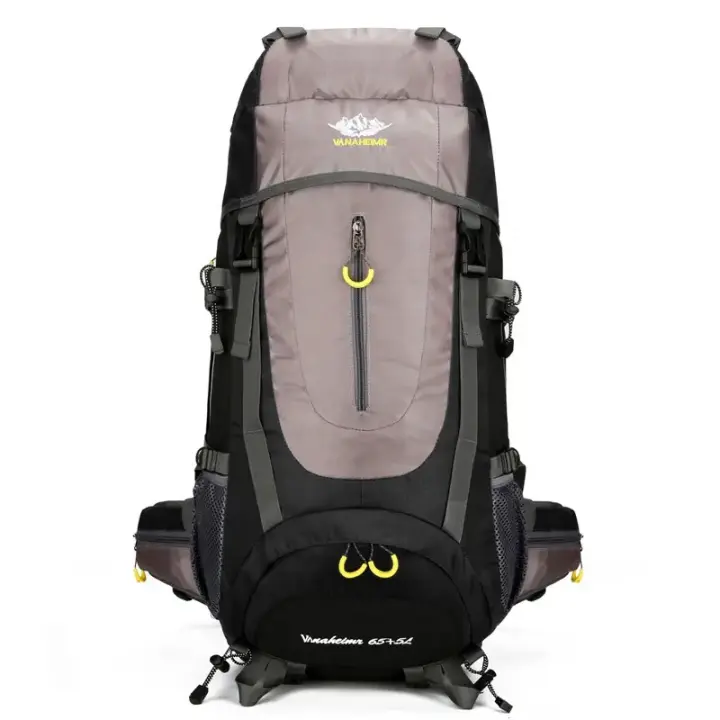Prowalk Mochila Senderismo TEC-4, 65 Litros – Versátil y Resistente para tus Aventuras al Aire Libre Perfecta para acampadas, viajes, el Camino de Santiago y más. Diseñada para aventuras de montañismo y excursiones. Ligera, impermeable y fácil de ajustar. - 1