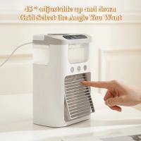 Ventilador húmedo alimentado por USB, dispositivo de enfriamiento mini portátil adecuado para dormitorios y oficinas - Ideal para viajes, hogar y uso estival | Equipo multifuncional | Producto moderno y elegante con , ventilador portátil  - details 3