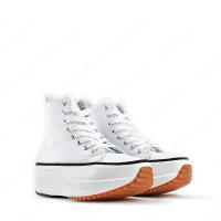 MODELISA Zapatilla De Lona Alta Con Cordón Estilo Casual Para Mujer - details 2