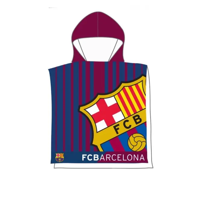 PONCHO PLAYA FC BARCELONA 55*110CM - 1