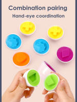 Juguetes Educativos Montessori Para Bebés 6Pcs Huevo Inteligente Aprendizaje Infantil Reconocimiento De Colores Y Formas Para Niños De 3-6 Años - details 5