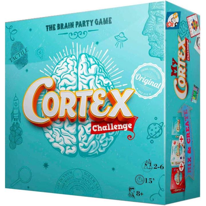 Zygomatic | Cortex Challenge | Desfia a tu Cerebro con Este Divertivo Juego de Cartas! | A Partir de 8 Años | De 2 a 6 Jugadores | 15 Minutos por Partida | Multilenguaje | Español