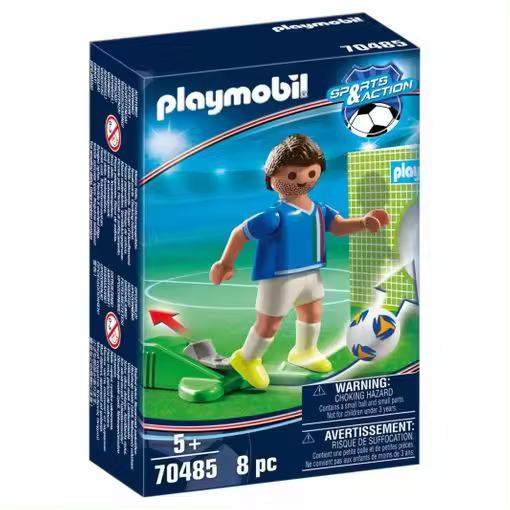 PLAYMOBIL , Jugador de fútbol, Italia 70485 - 1
