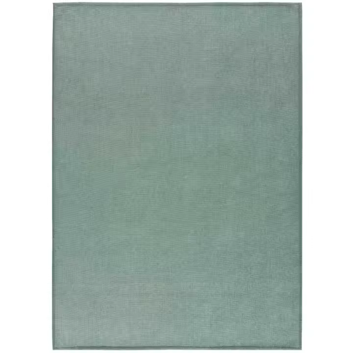 ATTICGO Alfombra de Interior Lavable en Verde - Harris Liso | 160X230, 60X120, 80X150, 120X170, 140X200 cm - 1