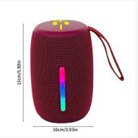 Altavoz Bluetooth Portátil a Prueba de Agua con Luz LED, Sonido HiFi Estéreo y Batería de Larga Duración para Exteriores - details 1