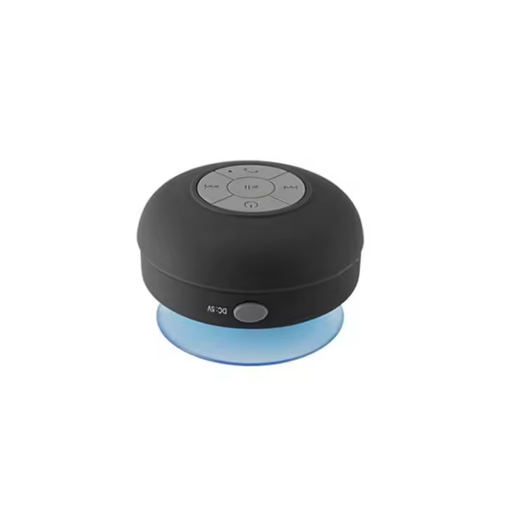 Mini Altavoz Inalámbrico con Bluetooth, BTS-06, Resistente al Agua, Caja de Sonido Ducha o Baño - 1