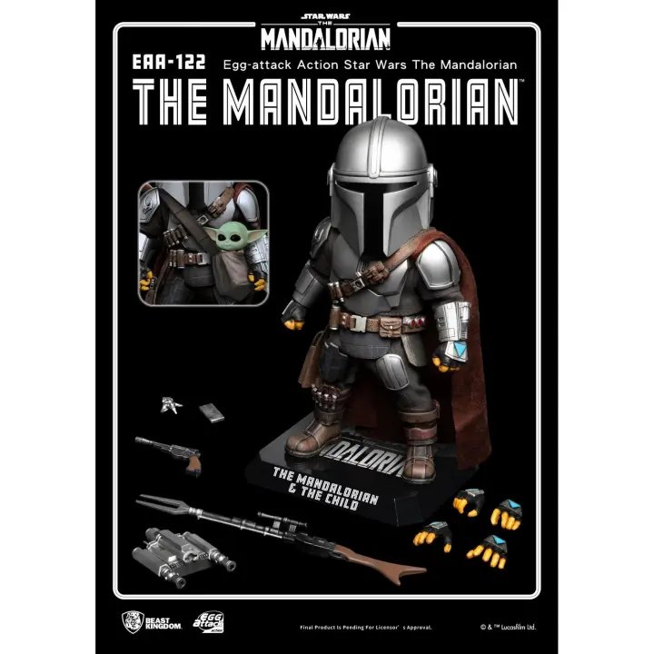 Lydsto Figura de PVC de 17 Cm - Star Wars The Mandalorian - 1