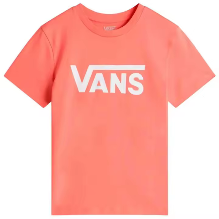 Sportswear Vans modelo Flying V Crew Tee en color Rosa - 1