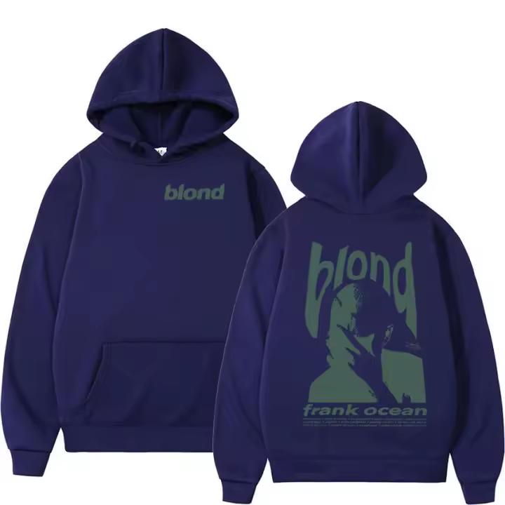  Sudadera De Cuello Alto Para Hombre Estampado De Álbum De Rapero Nuevo Hip Hop Casual Oversized Sudadera De Polyester Para Todas Las Estaciones - 1