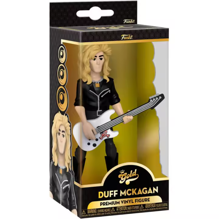 Figura Vinyl Gold Guns N Roses Duff-Figura de Vinilo Coleccionable - Idea de Regalo- Mercancia Oficial - Juguetes para Niños y Adultos - Movies Fans - Muñeco para Coleccionistas y Exposición - 1