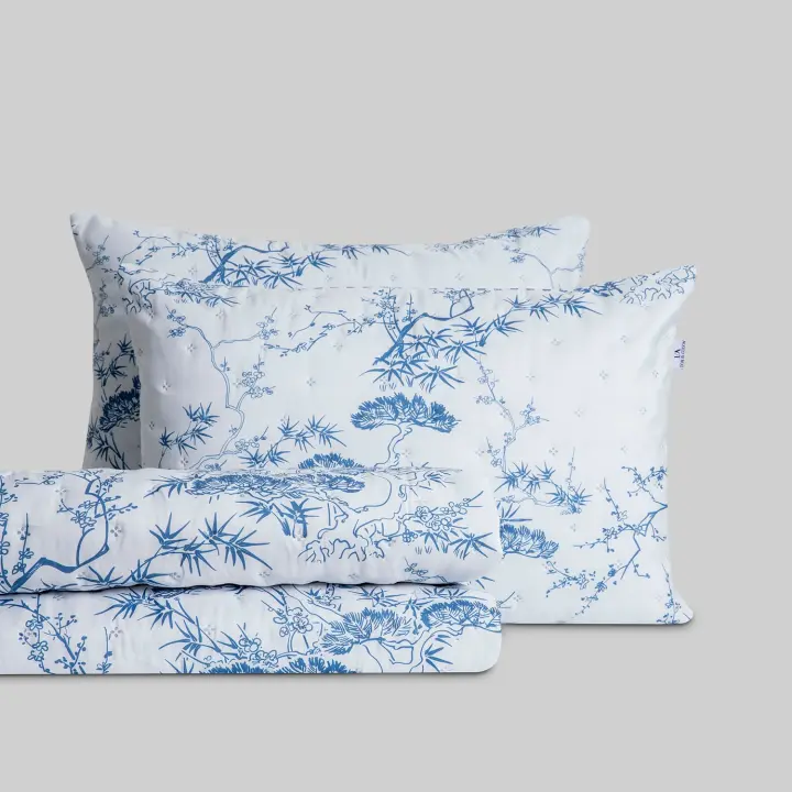 Colcha Digital Reversible Don Algodon Geneve - 1