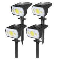 Lámpara De Punto De Luz Solar LED 64 LED Para Jardín Exterior Impermeable 3 Modos Luz De Pared Para Puerta Garage - details 4