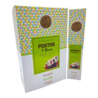 Vijayshree Incienso Natural - Caja 12 Paquetes (25g C/u) - Ambiente Positivo y Relajante - details 2