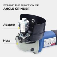 Adaptador De Ángulo Para Pulidora M10 M14 100/125 Tipo Polinizador Convertidor De Interfaz Herramienta Eléctrica De Metalworking - details 9