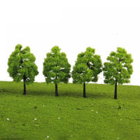 20pcs Árboles Miniatura 9/5cm Para Escenografía De Ferrocarril Diorama De Guerra Paisaje Juego De Park Modelo Falso De Árbol Para Escala De Modelo De Tren - details 8
