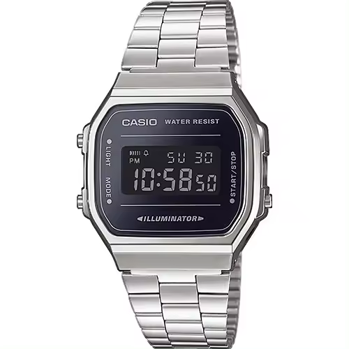 RELOJ CASIO A168WEM-1EF DE HOMBRE RETRO VINTAGE EFECTO ESPEJO - 1