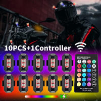 Luz Estroboscópica LED RGB Para Aviones Helicópteros Y Motocicletas Control De Color Fácil Recargable Luz Noturna - details 0
