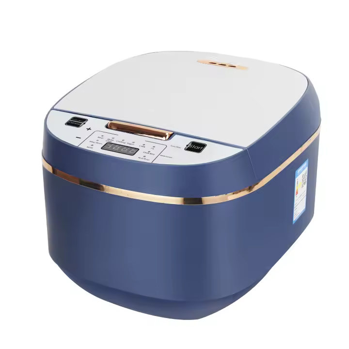 DAM. Arrocera eléctrica de calor tridimensional y 900W. Funciones y programas de cocina pregrabados. Cuenco antiadherente de 5 capas y con 5L de capacidad. 24x35x24cm. - 1
